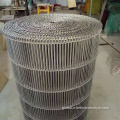 Flat Flex Belt Wire Conveyor Belt For Meat Biscuit Chocolate Factory